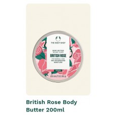 Body Butter British Rose 200ml